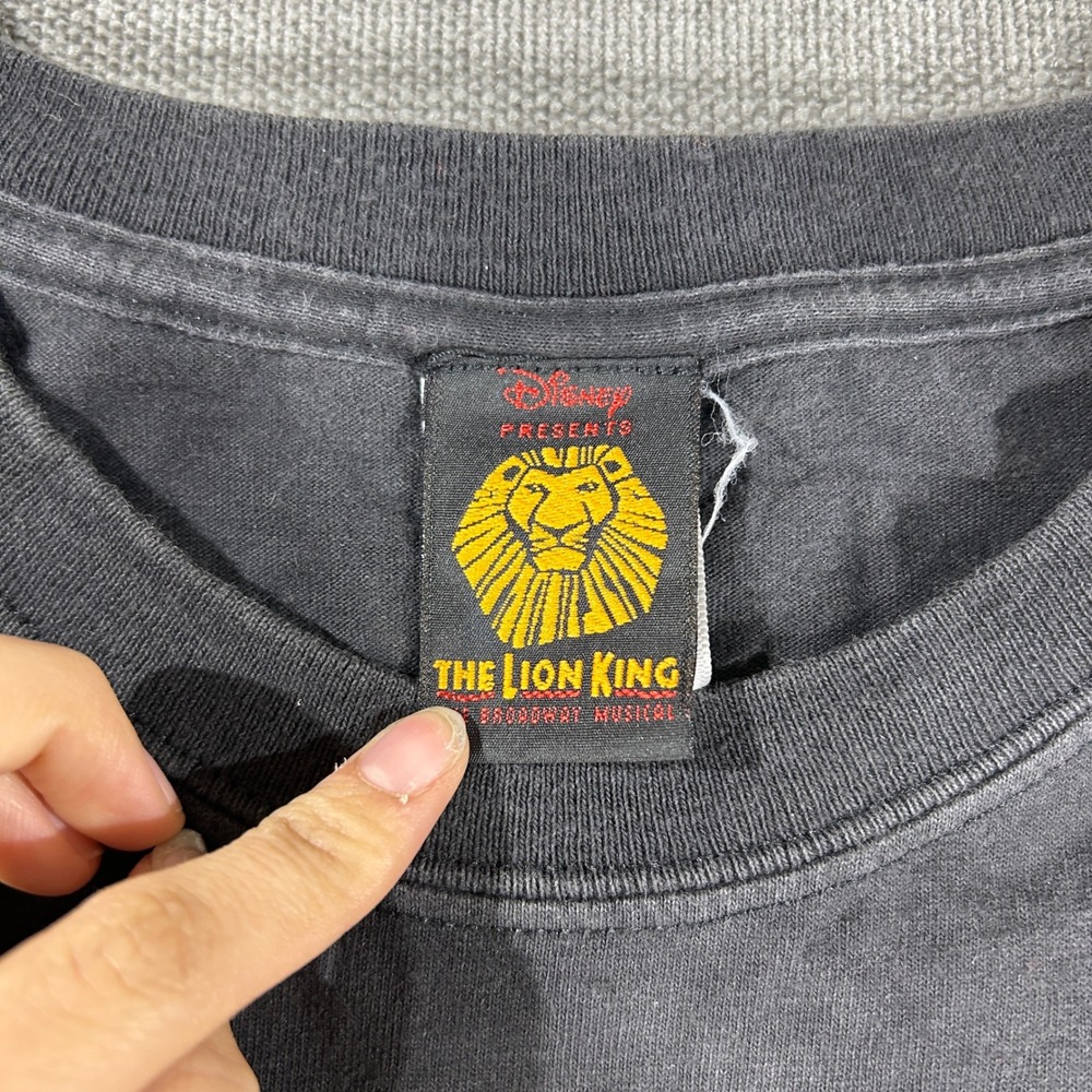 Disney Lion‎ King Broadway Musical San Francisco Tee Large Black Fair Graphic - Picture 3 of 9